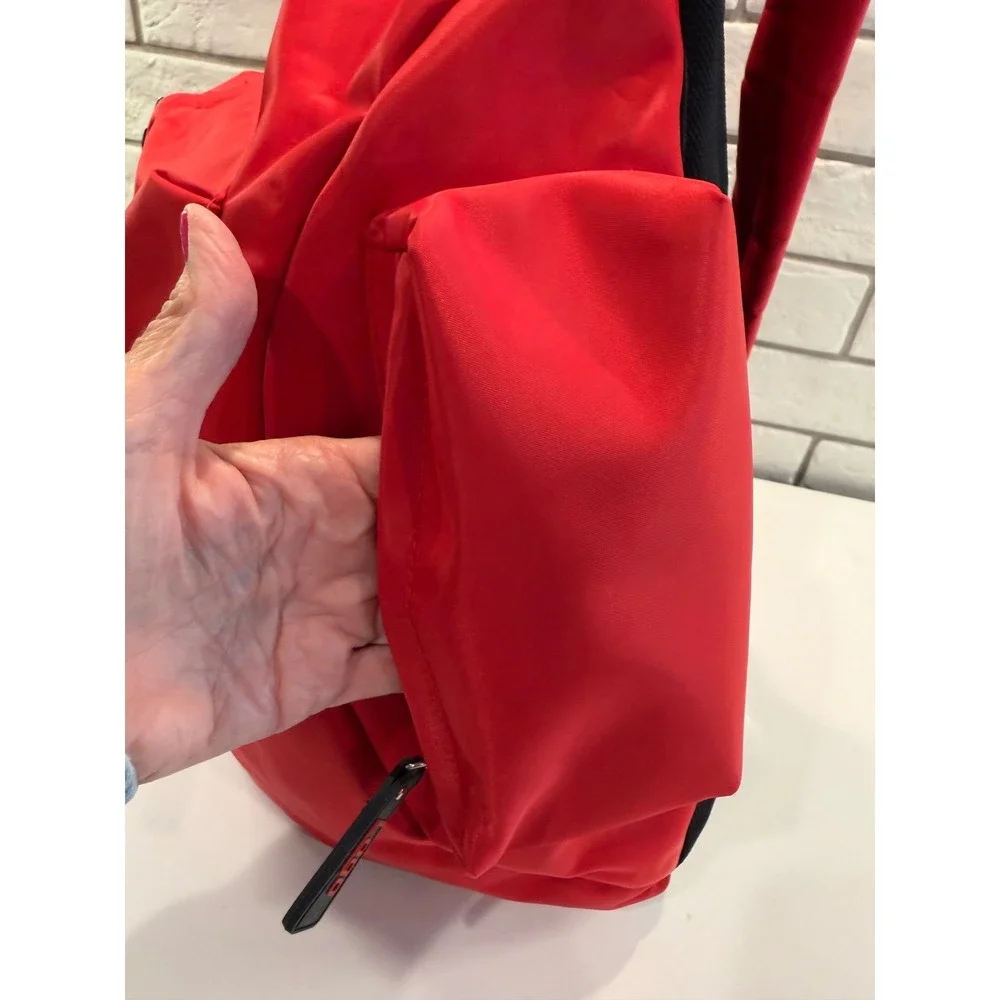 Logo Arkansas Razorbacks Sling Backpack Mens Womens Red Nylon Crossbody Bag NCAA